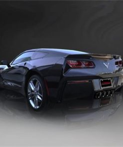 Alternative view of Corsa 15-15 Chevrolet Corvette 6.2L V8 Quad 45in Polished Black Pro-Series Tip Kit