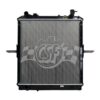 CSF 08-09 Isuzu NPR 5.2L Turbo OEM Plastic Radiator