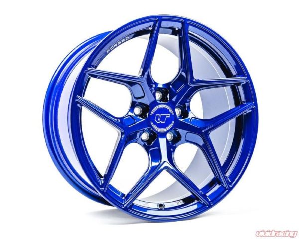 Alternative view of VR Forged D04 Wheel Dark Blue 18x9.5 +40mm 5x114.3