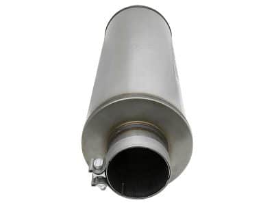 Alternative view of aFe SATURN 4S 409 Stainless Steel Muffler