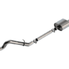 Borla 21-22 Ford Bronco 2.3L 2DR/4DR T-304 Stainless Steel Cat-Back S-Type Exhaust - Brushed