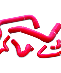 Alternative view of Mishimoto 86-93 Ford Mustang Red Silicone Hose Kit