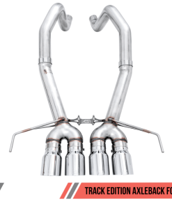 AWE Tuning 14-19 Chevy Corvette C7 Z06/ZR1 (w/o AFM) Track Edition Axle-Back Exhaust w/Chrome Tips