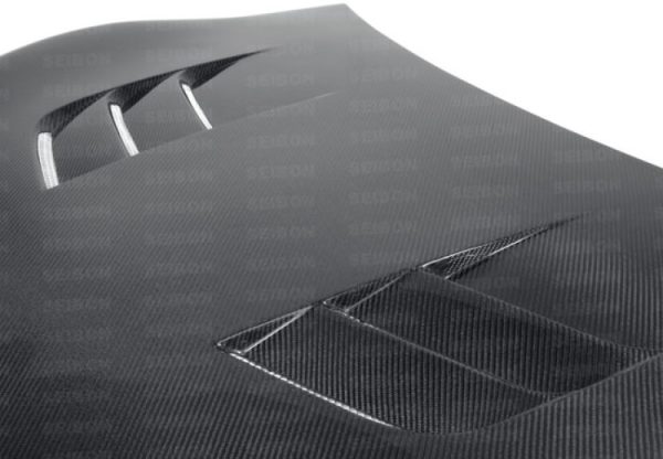 Alternative view of Seibon 12-13 BRZ/FRS TS Style Carbon Fiber Hood