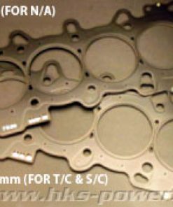 HKS 11 Honda CR-Z 75mm Bore Metal 1.2mm Stopper Head Gasket Set w/ Exhaust Manifold Gasket (CR 8.4)