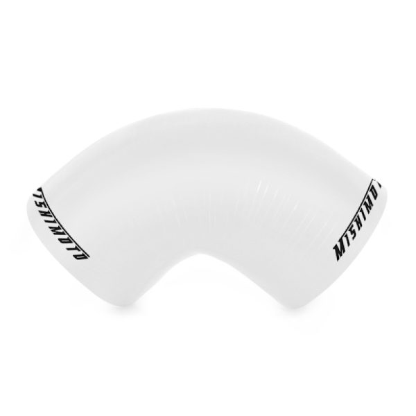 Alternative view of Mishimoto 2.0in. 90-Degree Coupler Red