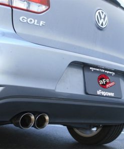 Alternative view of aFe MACHForce XP Exhausts Cat-Back SS-409 EXH CB Volkswagen Golf TDI 11-12 L4-2.0L