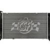 CSF 96-00 Dodge Caravan 2.4L OEM Plastic Radiator