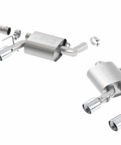 Borla 16 Chevy Camaro SS 6.2L w/ Dual NPP S-Type Quad RD RL Tips Dual Exit Rear Section Exhaust