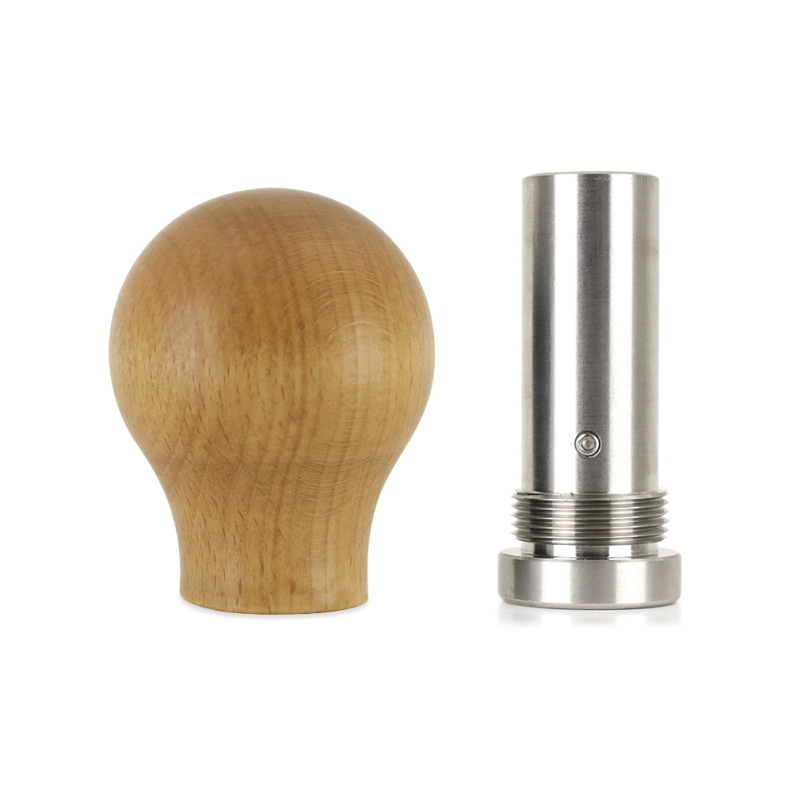 Mishimoto Round Steel Core Wood Shift Knob - Beech - Image 3