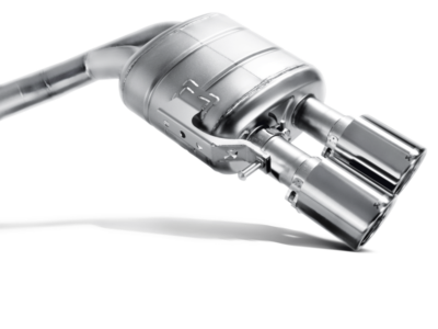 Alternative view of Akrapovic 07-11 Audi S5 Coupe (8T) Slip-On Line (SS) w/ Titanium Tips