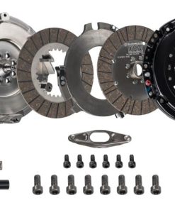 Alternative view of DKM Clutch BMW E9X 335i MS Organic Twin Disc Clutch Kit w/Flywheel (660 ft/lbs Torque)