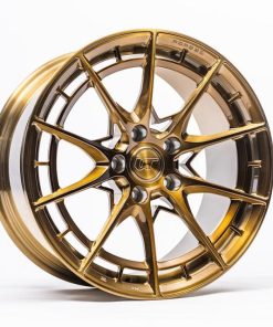 VR Forged D03-R Wheel Brushed Gold 18x9.5 +45mm 5x120