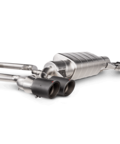 Alternative view of Akrapovic 20-22 BMW M340i (G20, G21) Slip-On Line (Titanium) (Requires BMW Part #18308686640)