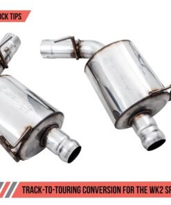 AWE Tuning 2020 Jeep Grand Cherokee SRT/Trackhawk Track-to-Touring Conversion Kit (Use w/Stock Tips)