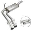 aFe Rebel Series CB Middle-Side Exit SS Exhaust w/ Polished Tips 09-16 GM Silverado/Sierra V6/V8