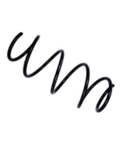 Alternative view of Bilstein 12-14 Mercedes-Benz C250 B3 OE Replacement Coil Spring - Front