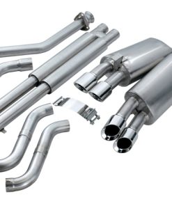 Corsa 92-95 Chevrolet Corvette C4 5.7L V8 LT1 Sport Cat-Back Exhaust w/ Twin 3.5in Polished Tips