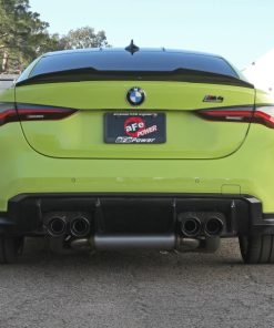Alternative view of aFe MACHForce XP Exhausts Cat-Back SS 21 BMW M2 Competition L6-3.0L w/Black Tips