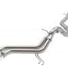 aFe Takeda 2-1/2in to 3in SS-304 Cat-Back Exhaust w/ Blue Flame Tips 13-17 Hyundai Veloster L4-1.6L