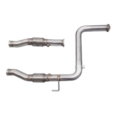 Alternative view of Kooks 2014+ Toyota Tundra/Sequoia 5.7L V8 Headers w/ Green Catted Connection Pipes