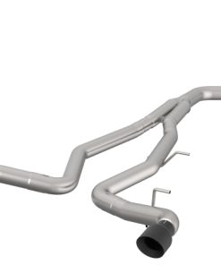 Alternative view of Kooks 2020 Toyota Supra 3.5in x 3in SS Muffler Delete Catback Exhaust w/Black Tips