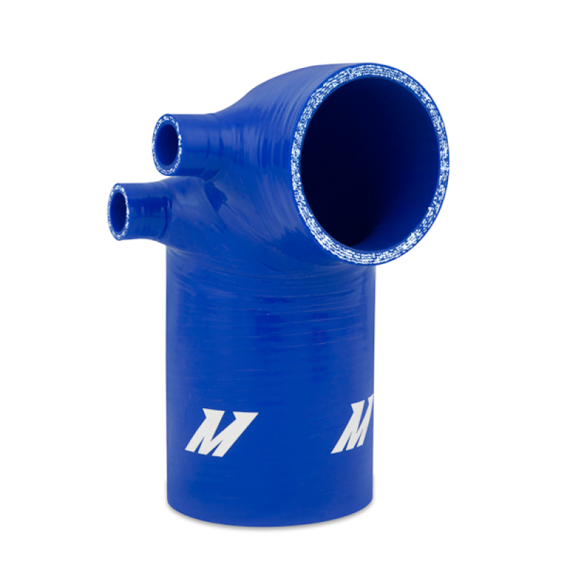 Mishimoto 92-99 BMW E36 (325/328/M3) w/ 3.5in HFM Blue Silicone Intake Boot - Image 3