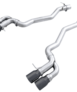 AWE Tuning 18-19 BMW F90 M5 Track Edition Axle-Back Exhaust- Black Diamond Tips