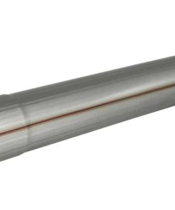 aFe Power MachForce XP Mufflers 5in T409 Stainless Steel Exhaust Muffler Delete Pipe