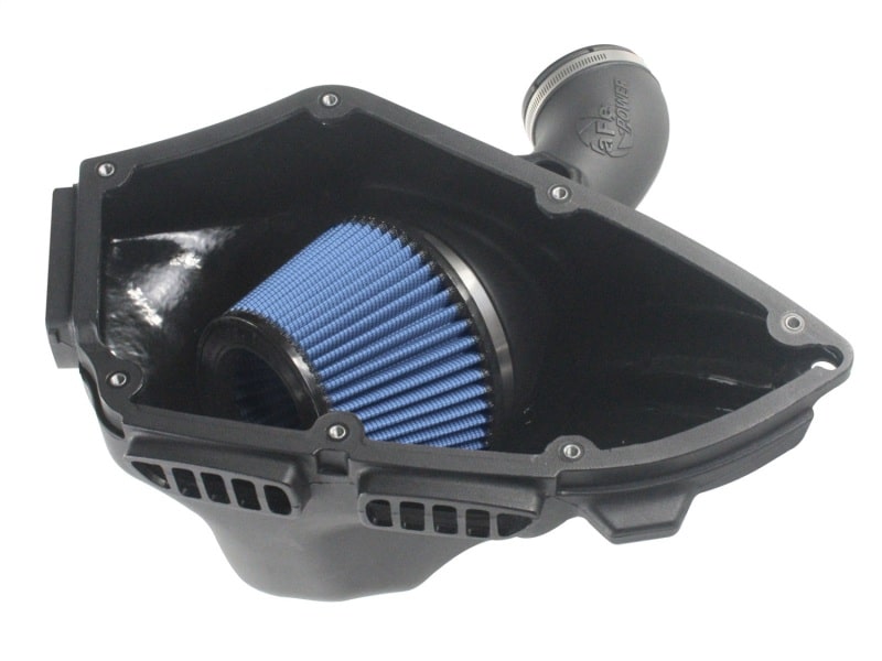 aFe MagnumForce Stage 2 Si Intake System Pro 5 R Black 06-12 BMW 3 Series E9x L6 3.0L Non-Turbo - Image 4