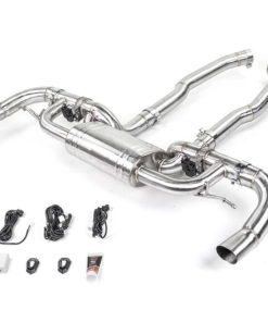 Alternative view of VR Performance Mercedes AMG GT/GTS M178 Valvetronic 304 Stainless Exhaust System