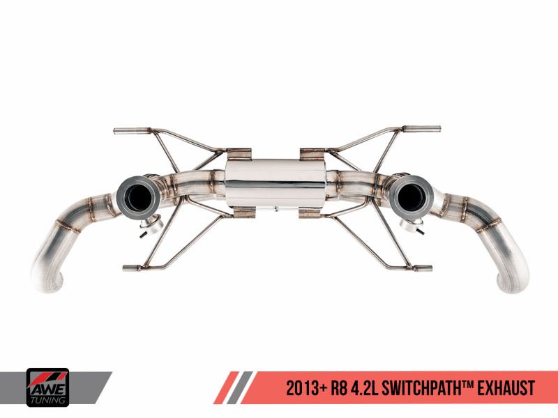 AWE Tuning Audi R8 4.2L Spyder SwitchPath Exhaust (2014+) - Image 7