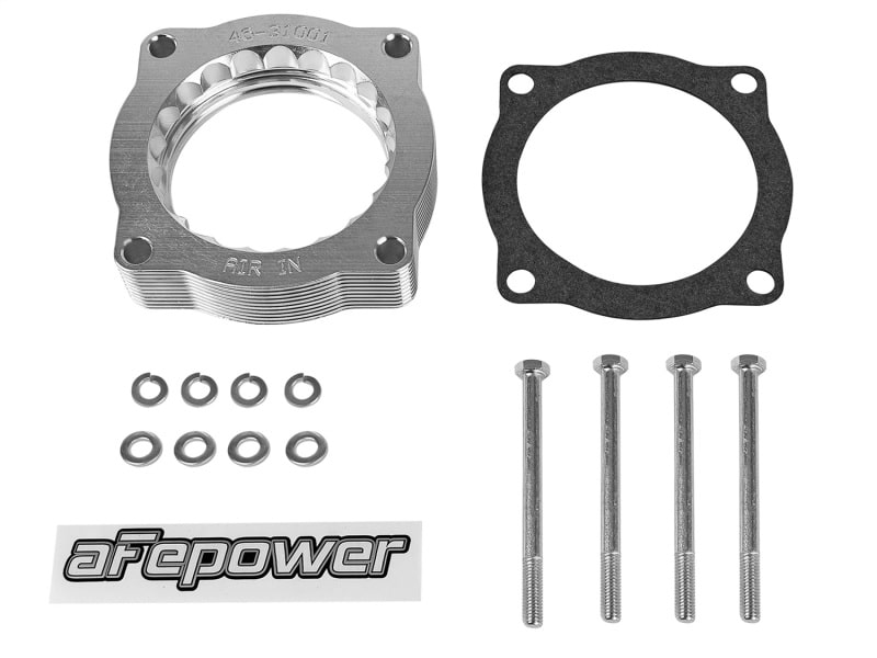 aFe Silver Bullet Throttle Body Spacer N62 Only BMW (E53) 04-09 5series (E60) 04-09 6series (E63/64) - Image 5