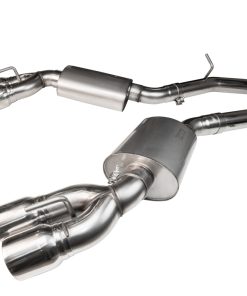 Kooks 16-20 Cadillac CTS-V 6.2L LT4 3in 304SS GREEN Catted Header-Back Exhaust w/Black Tips