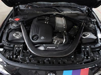 Alternative view of aFe Momentum Pro DRY S Cold Air Intake System 15-18 BMW M3/M4 (F80/82/83) L6 3.0L (tt) S55