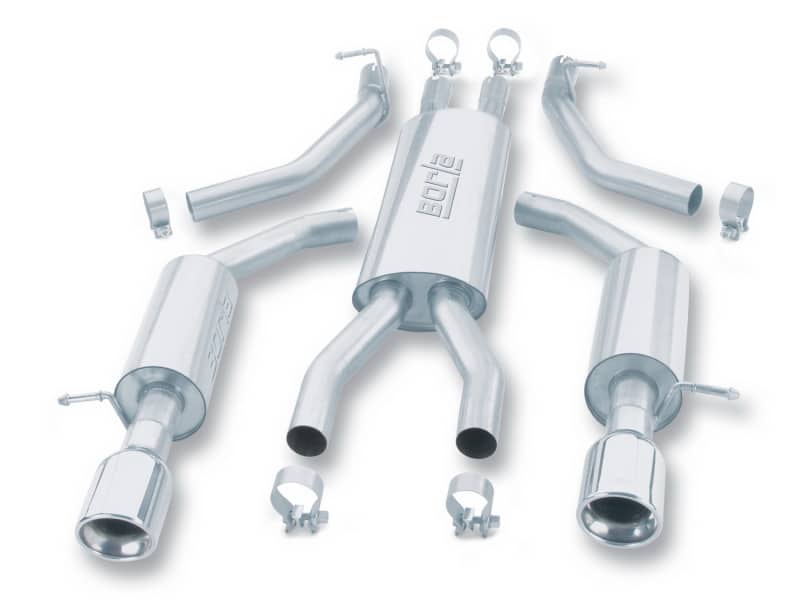 Borla 03 Thunderbird 3.9L V8 AT RWD 2 DR Catback Exhaust - Image 2