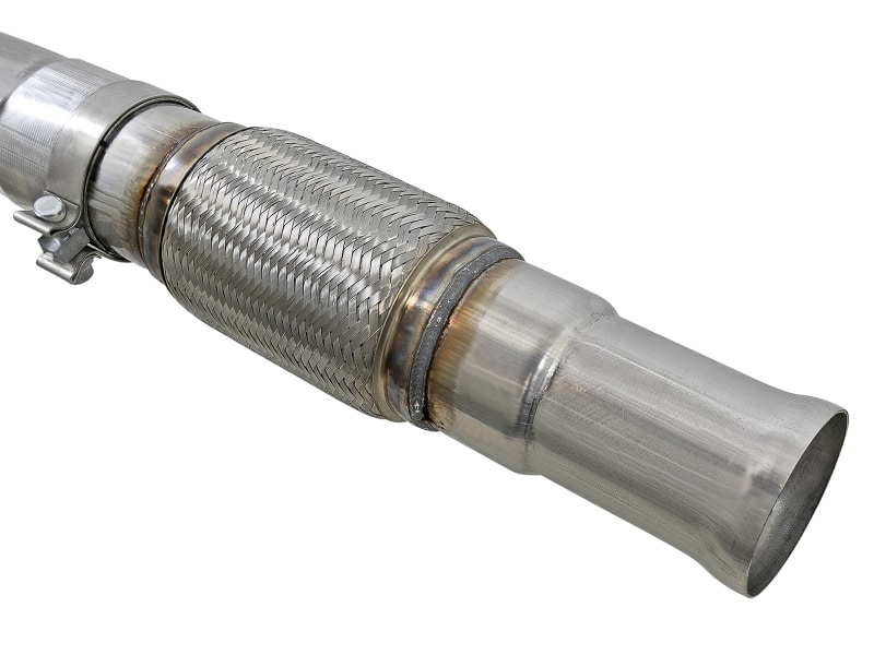 aFe Vulcan Series 4-3in 304SS Exhaust Cat-Back w/ Blk Tips 2019 GM Silverado/Sierra 1500 V8-6.2L - Image 5