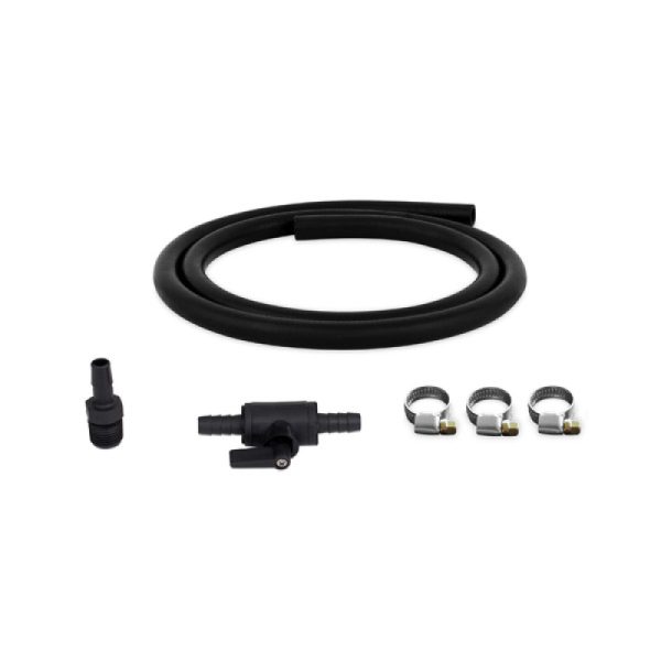 Alternative view of Mishimoto Compact Baffled Oil Catch Can Petcock Drain Kit