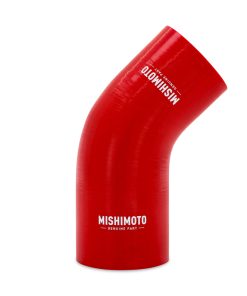 Mishimoto Silicone Reducer Coupler 45 Degree 2.75in to 3in - Red