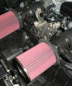 Alternative view of BMC 09-12 Audi R8 5.2L V10 Quattro / R-Tronic Cylindrical Carbon Racing Filter Induction System Kit