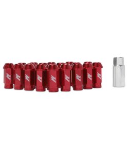 Mishimoto Aluminum Locking Lug Nuts M12 x 1.5 - Red