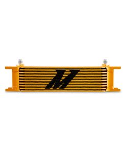 Mishimoto Universal -6AN 10 Row Oil Cooler - Gold