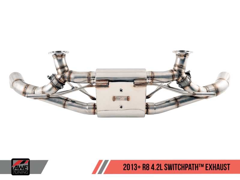 AWE Tuning Audi R8 4.2L Coupe SwitchPath Exhaust (2014+) - Image 2