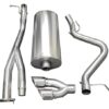 Corsa 03-06 Chevrolet Silverado Short Bed SS 6.0L V8 Polished Sport Cat-Back Exhaust
