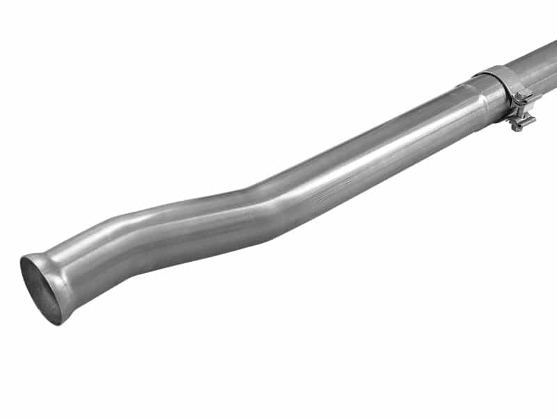 aFe MACH Force-Xp 2-1/2in 409 Stainless Steel Mid-Pipe w/Resonator Delete 18+ Jeep Wrangler JL 3.6L - Image 2