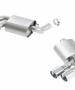 Borla 16 Chevy Camaro 6.2L Atak Rear Section Exhaust w/o Dual Mode Valves
