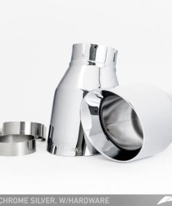 Alternative view of AWE Tuning Audi C7 A7 3.0T Touring Edition Exhaust - Quad Outlet Chrome Silver Tips