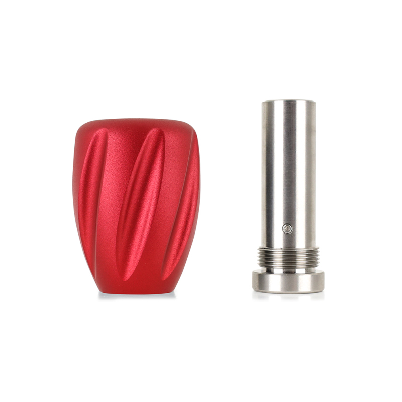 Mishimoto Steel Core Twist Shift Knob Red Aluminum - Image 4