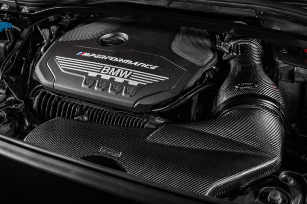 Alternative view of Eventuri BMW F40 B48 M135i / F44 M235i / F39 X2 35i Carbon Intake