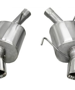 Alternative view of Corsa 05-10 Ford Mustang Shelby GT500 5.4L V8 Polished Sport Axle-Back Exhaust